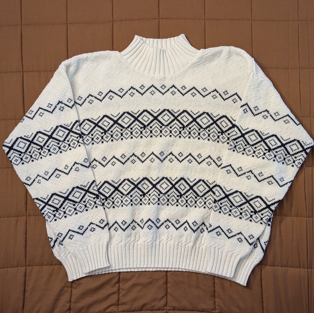 Vintage knit sweater